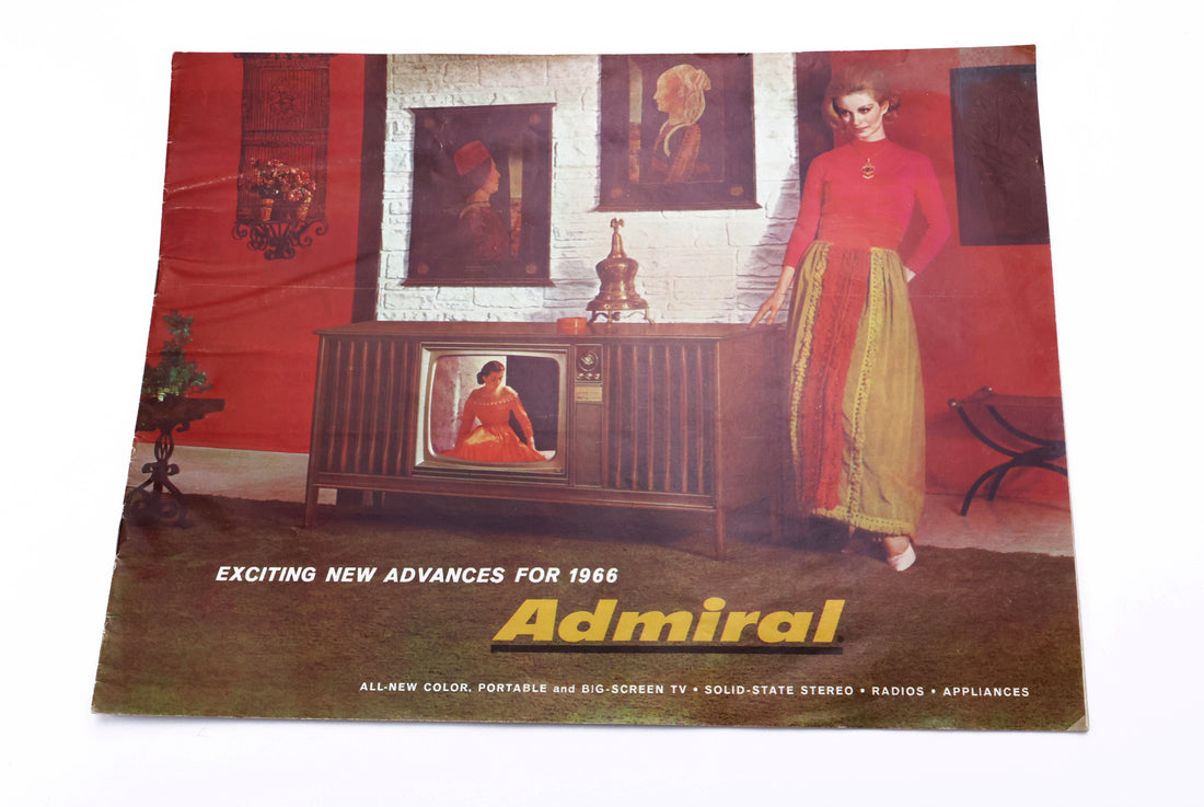 Exciting New Advances For 1966 Admiral Appliances Catalog