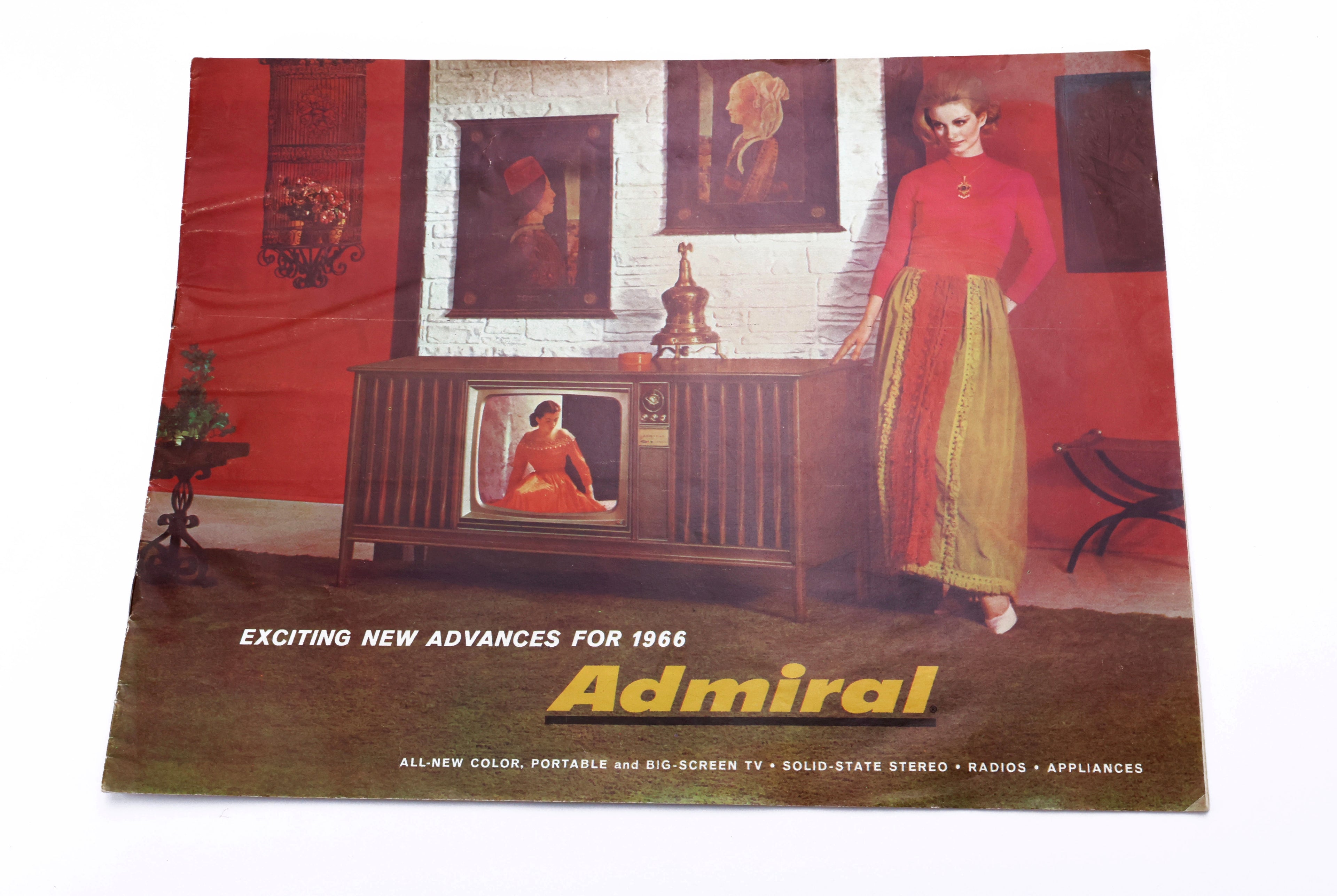 Exciting New Advances For 1966 Admiral Appliances Catalog
